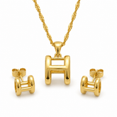 Abuda Hala Heritage H Gold Jewelry Set image 1