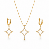 Abuda Samira Starburst Gold Jewelry Set image 1