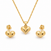 Abuda Huda Sweetheart Gold Jewelry Set image 1