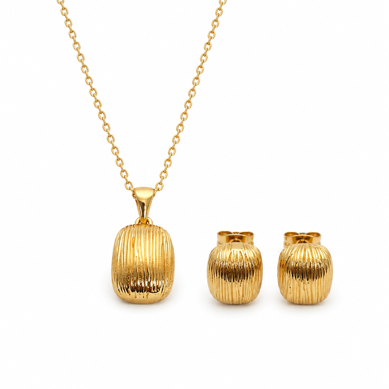 Abuda Marwa Lantern Capsule Gold Jewelry Set image 1