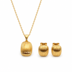 Abuda Marwa Lantern Capsule Gold Jewelry Set image 1