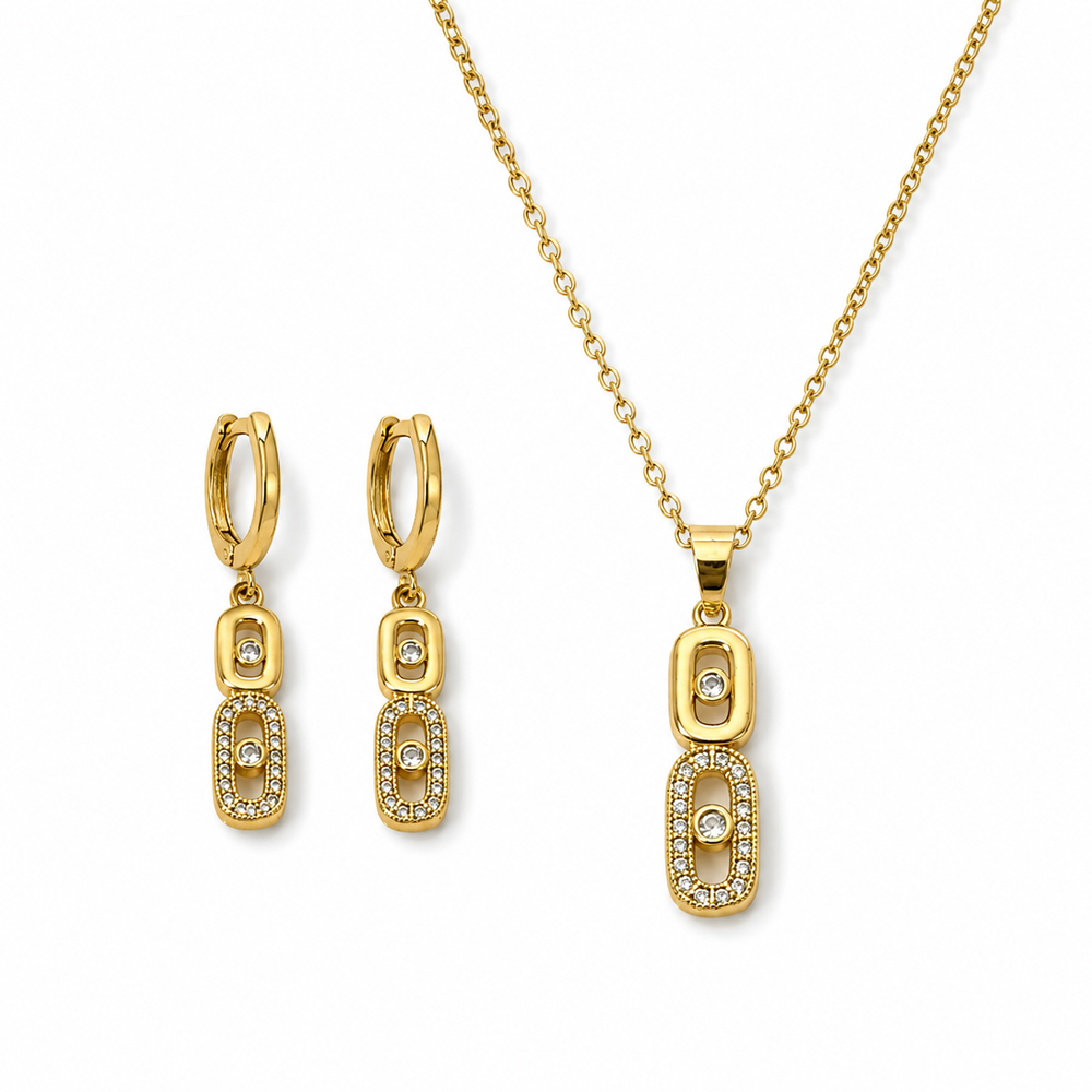 Abuda Ruba Royal Link Gold Jewelry Set image 1