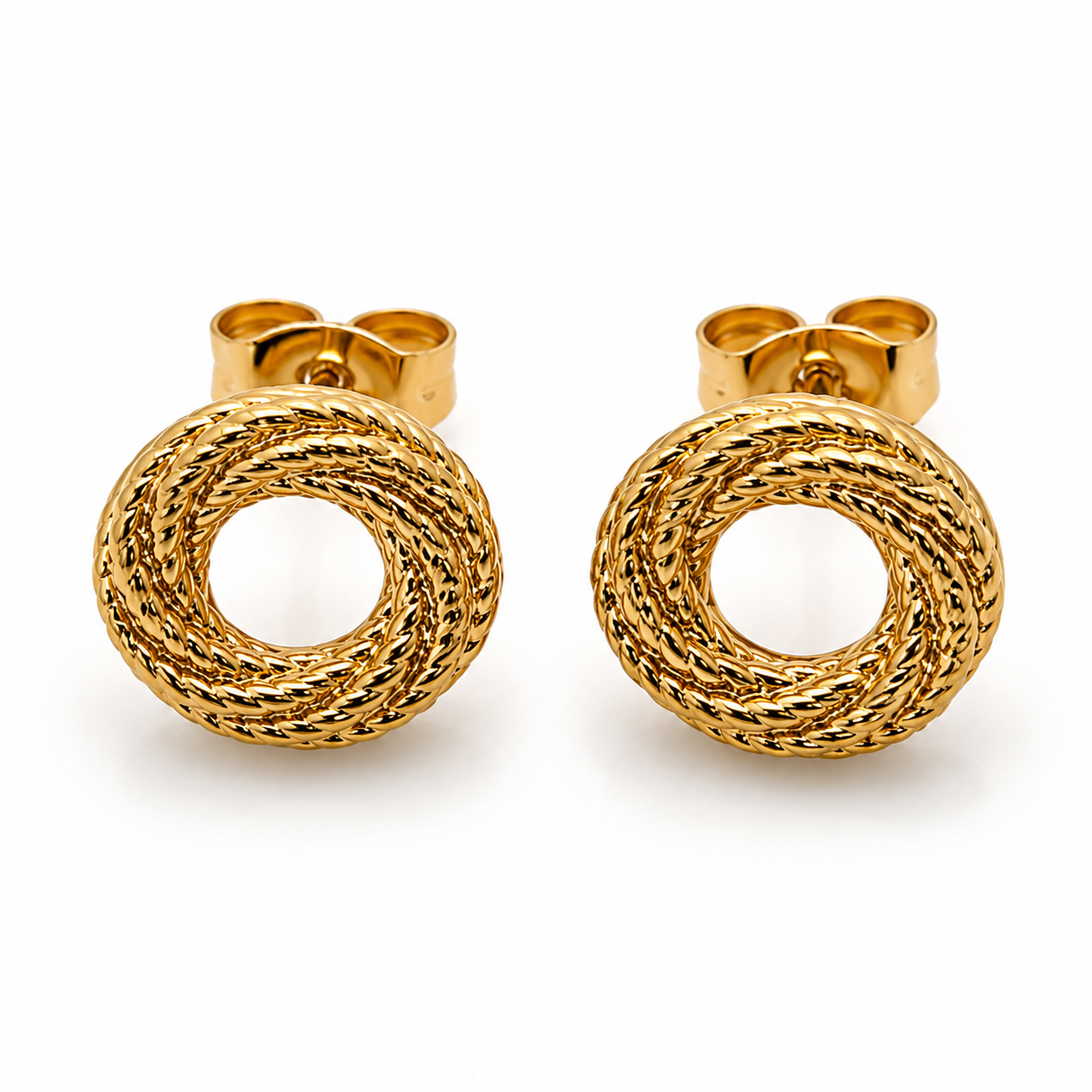 Abuda Maha Halo Ring Gold Jewelry Set image 2