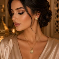 Abuda Marwa Lantern Capsule Gold Jewelry Set image 3