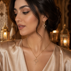 Abuda Samira Starburst Gold Jewelry Set image 3