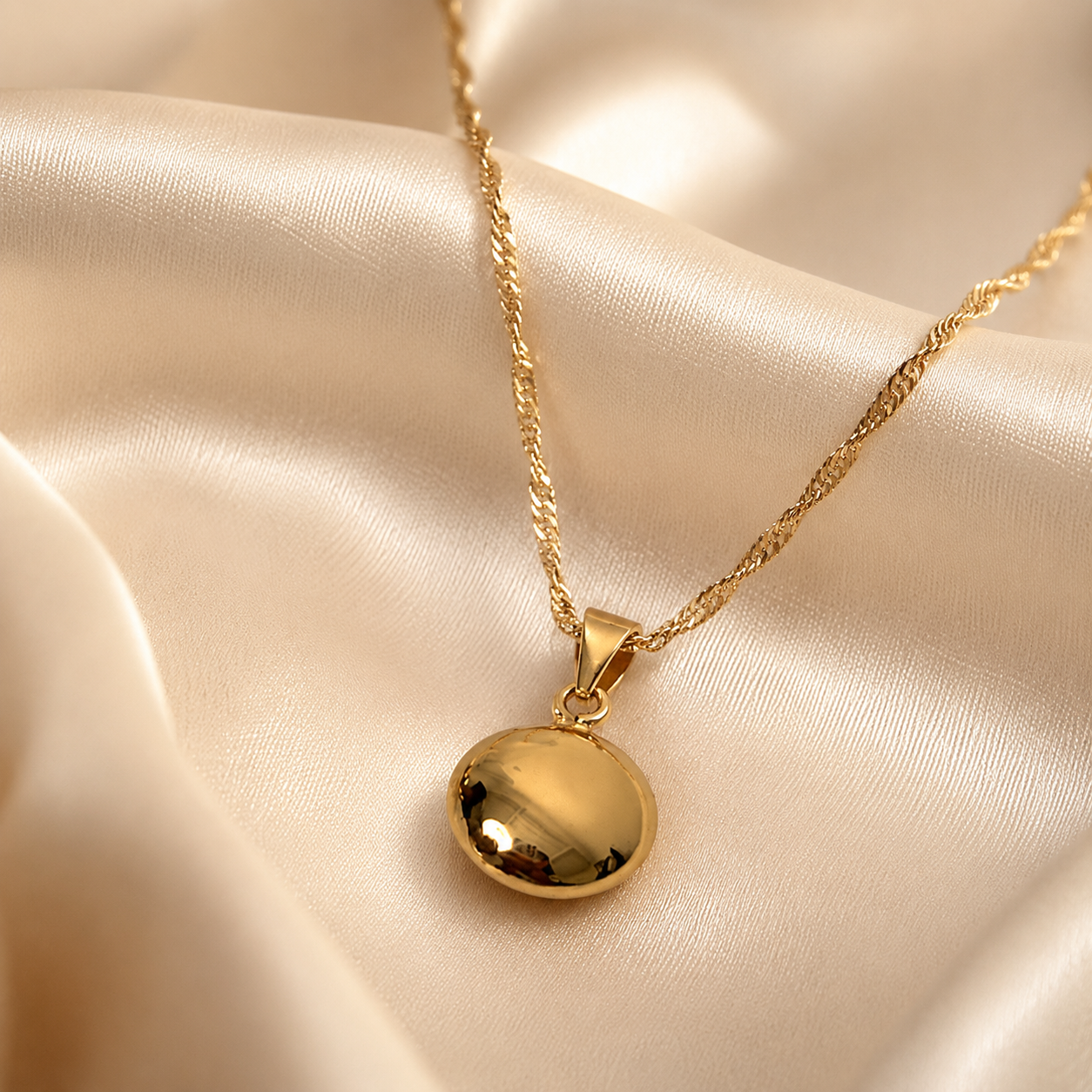 Abuda Hessa Dome Bell Gold Jewelry Set image 4