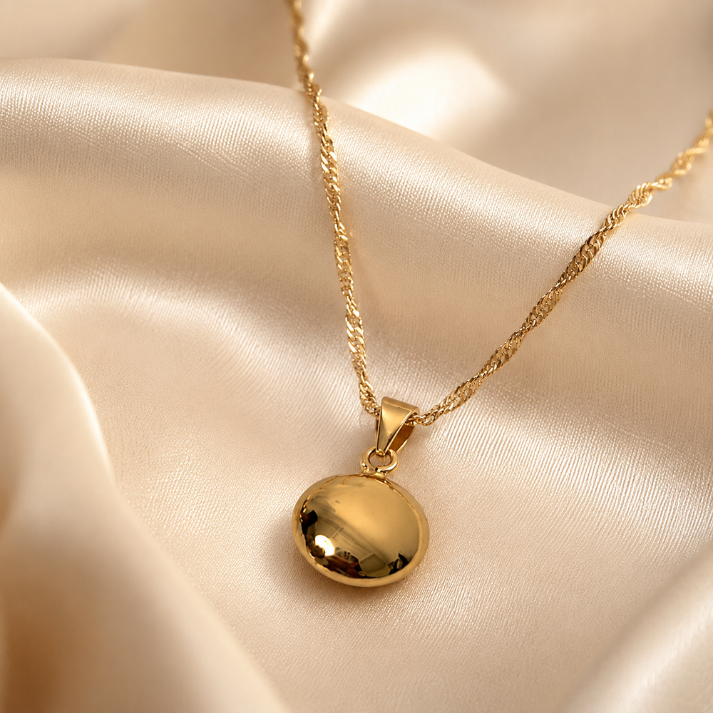 Abuda Hessa Dome Bell Gold Jewelry Set image 4