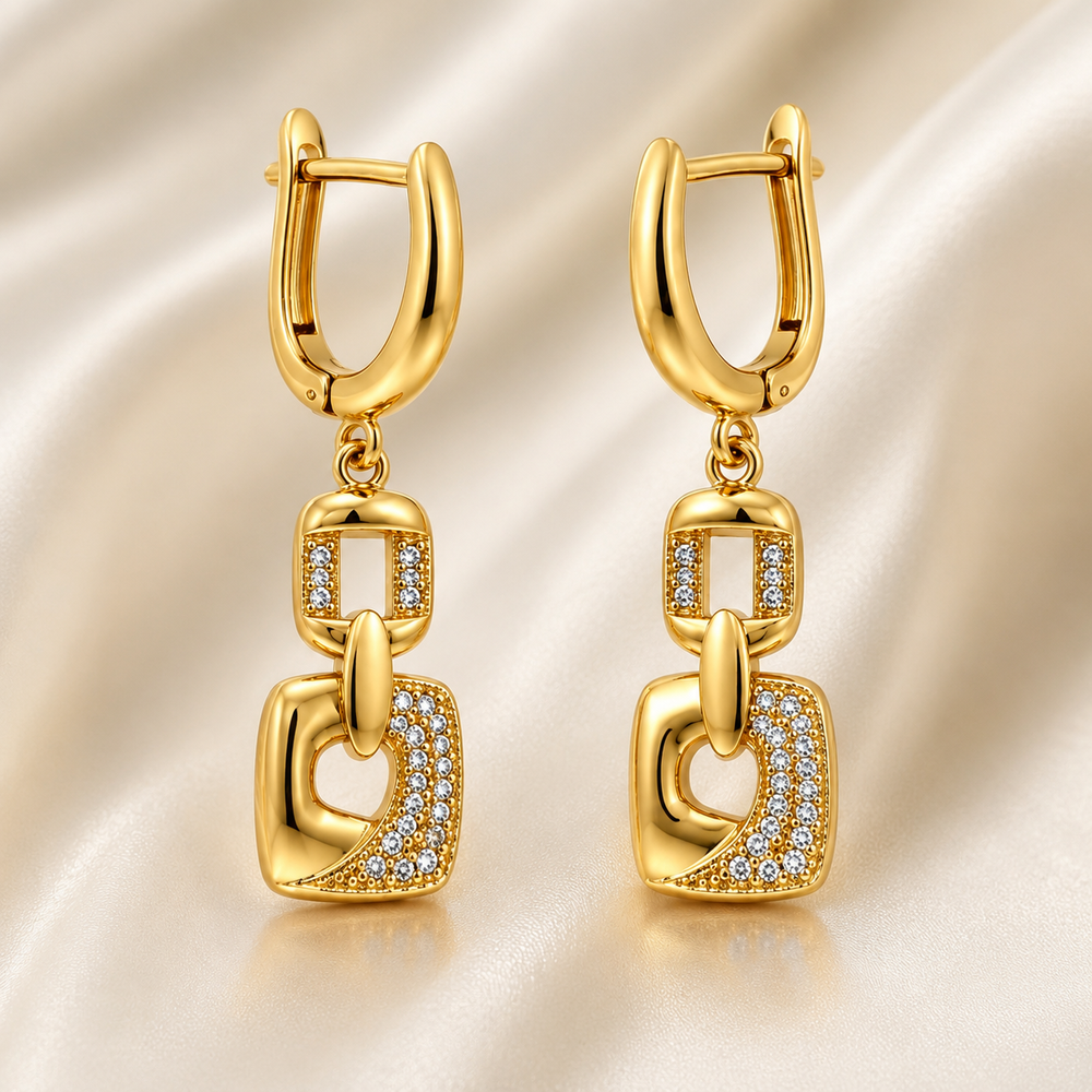 Abuda Iman Chain Lock Gold Jewelry Set image 4
