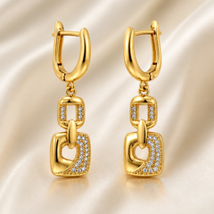 Abuda Iman Chain Lock Gold Jewelry Set image 4