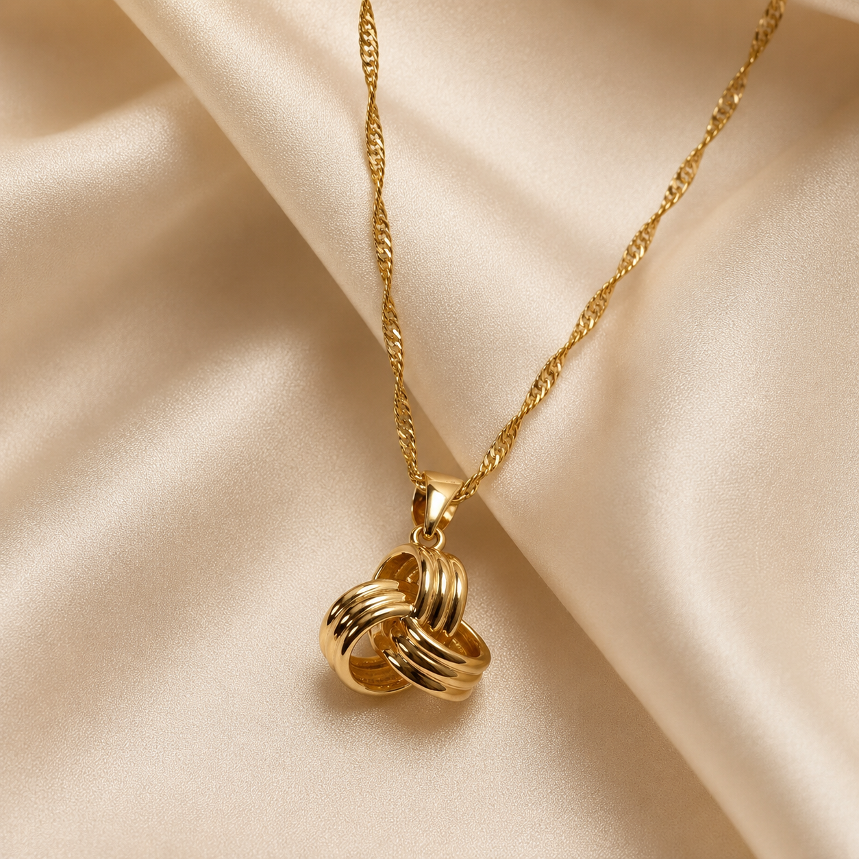 Abuda Basma Bow Bloom Gold Jewelry Set image 4