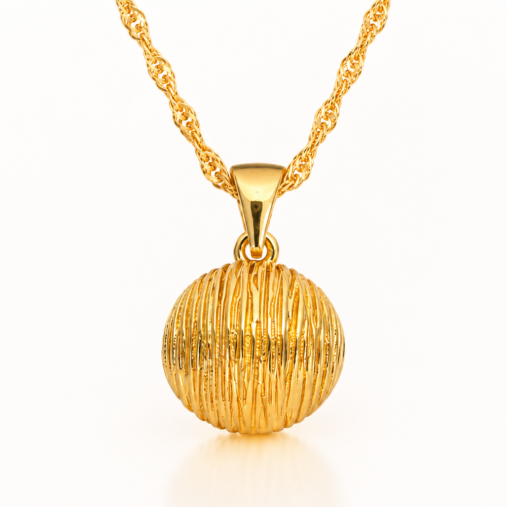 Abuda Nadira Lantern Coin Gold Jewelry Set image 4