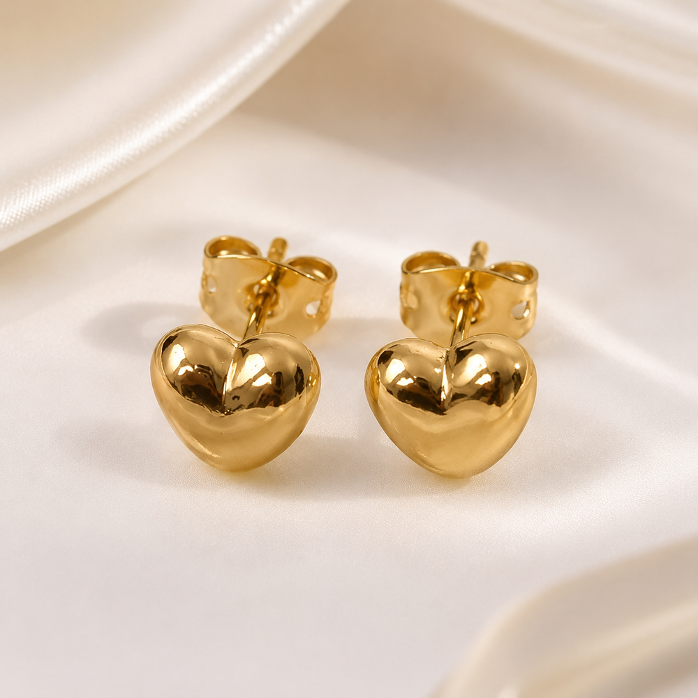 Abuda Rima Crown Heart Gold Jewelry Set image 4
