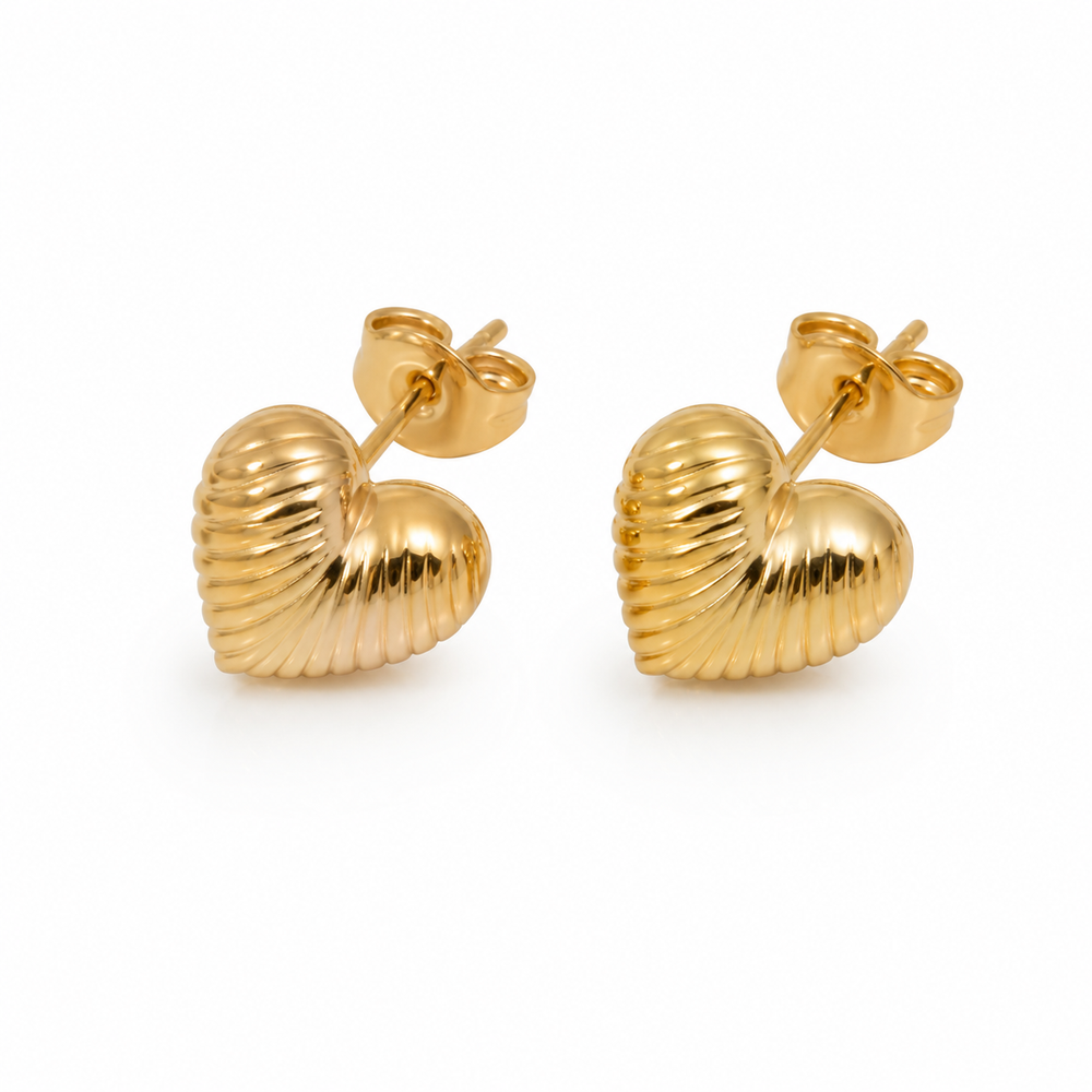 Abuda Mira Heart Locket Gold Jewelry Set image 4