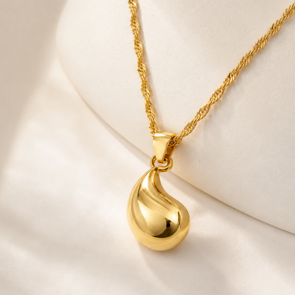 Abuda Amani Dewdrop Gold Jewelry Set image 4