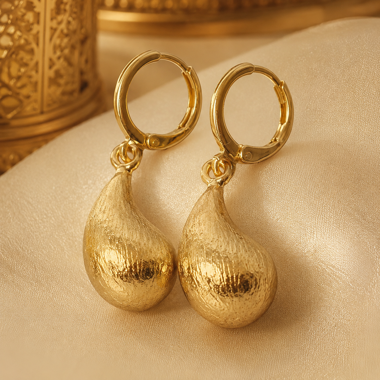 Abuda Ola Golden Tear Gold Jewelry Set image 5