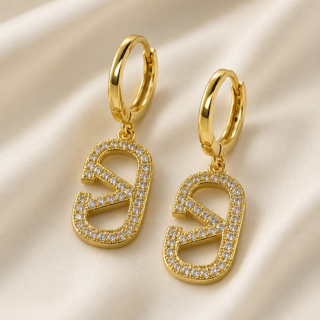 Abuda Dalia Maze Link Gold Jewelry Set image 5