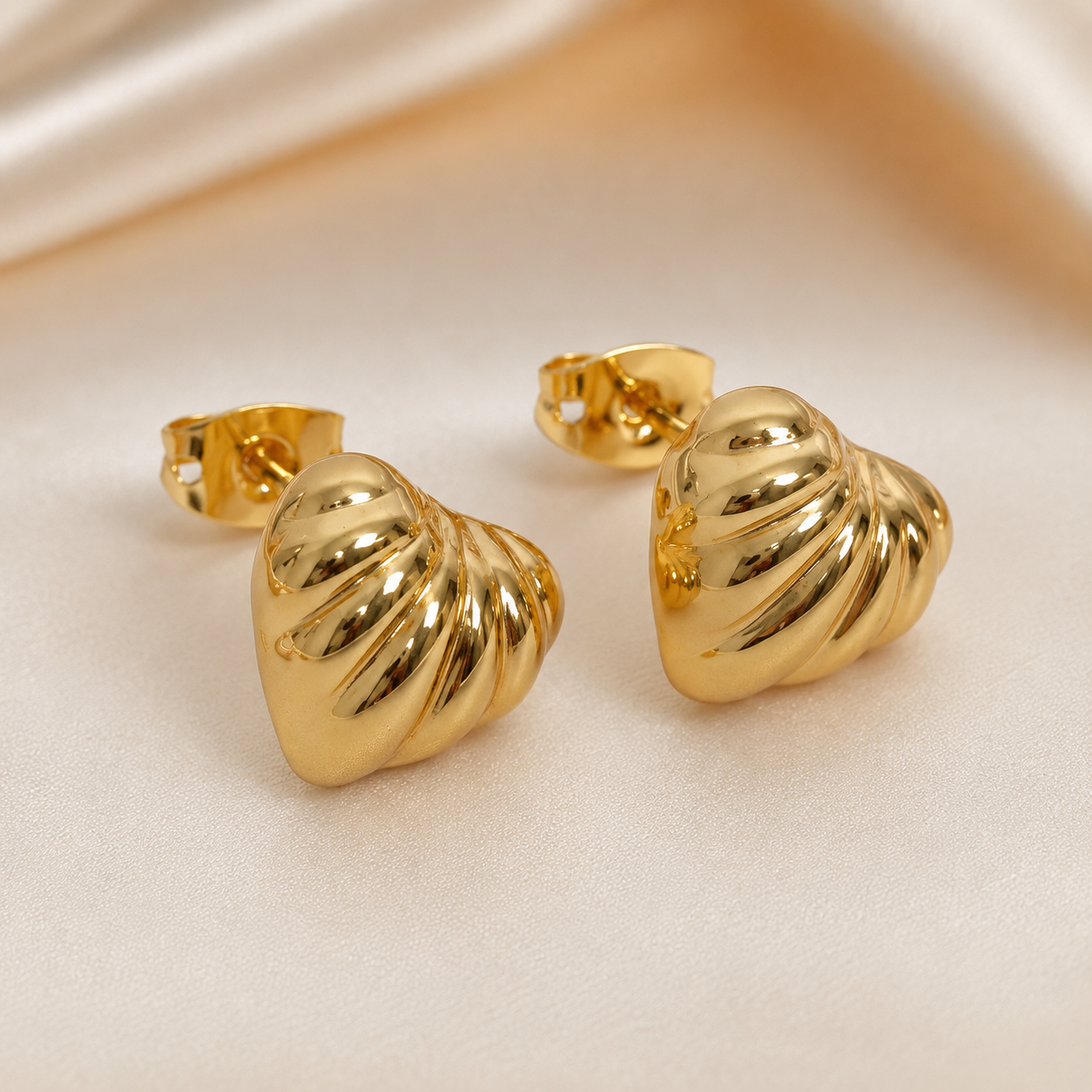 Abuda Shams Seashell Fan Gold Jewelry Set image 5