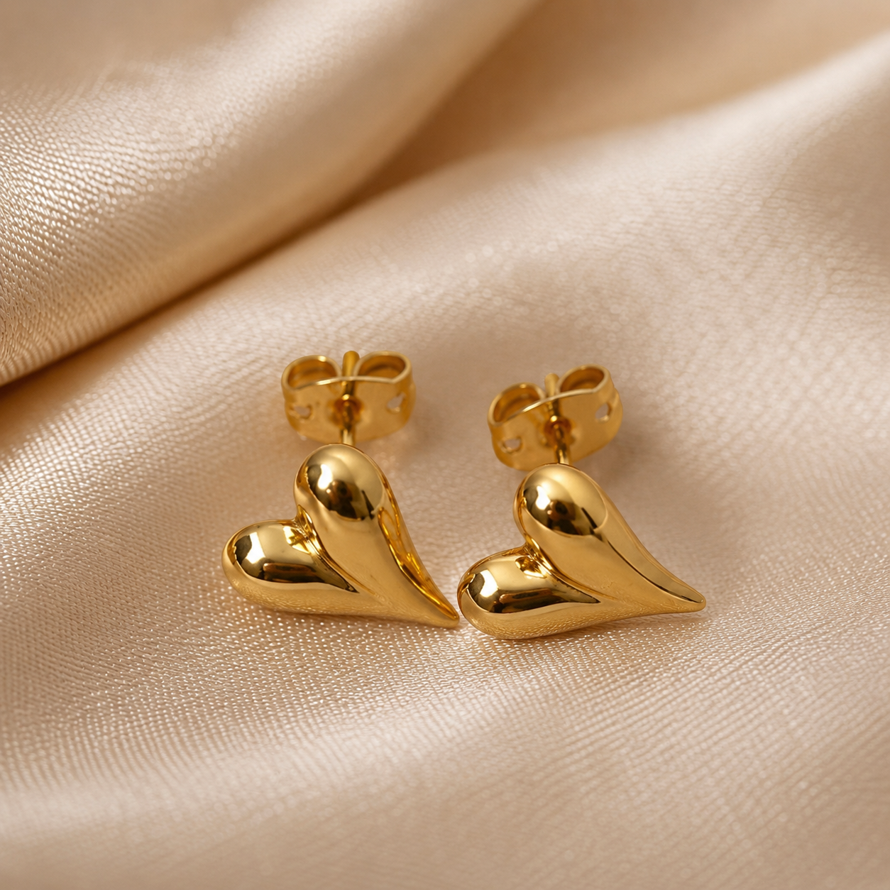 Abuda Yasmin V Heart Gold Jewelry Set image 5