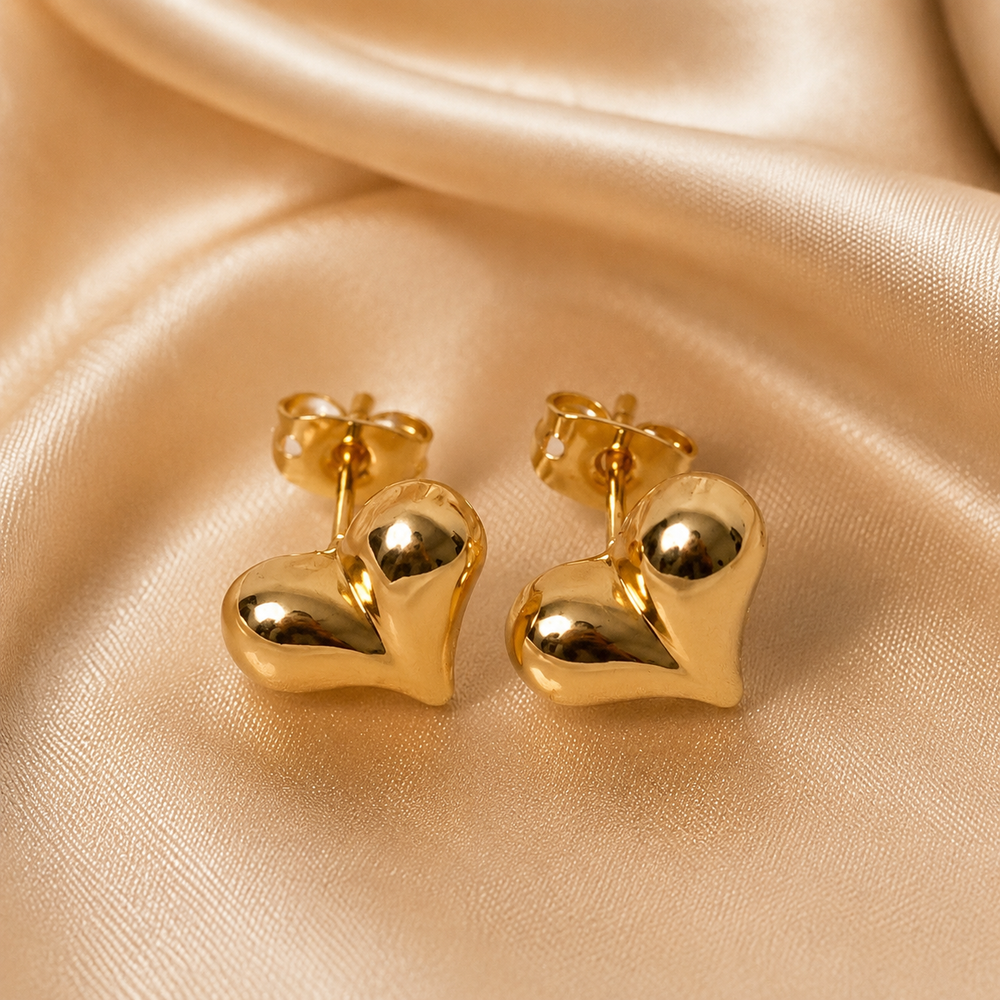 Abuda Dana Tiny Heart Gold Jewelry Set image 5