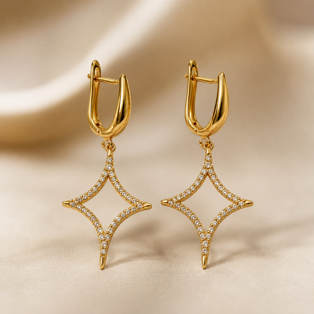 Abuda Samira Starburst Gold Jewelry Set image 5